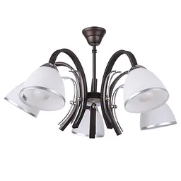 Люстра стельова Brille класична E27 60W BR (LK-548C/5) - мініатюра 2