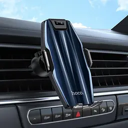 Тримач і БЗП індукційний Hoco Energia smart wireless charging S45 15W - мініатюра 3