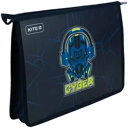 Папка Kite Cyber на блискавці A4+ (K23-428-2)