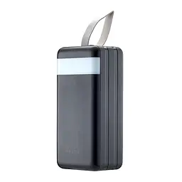 Портативний акумулятор Hoco J86B Electric 22.5W fully compatible power bank 60000mAh Чорний