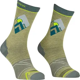 Шкарпетки Ortovox Alpine Light Comp Mid Socks M 42-44 Зелений (1054-025.001.1163)