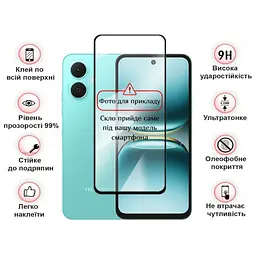 Скло захисне BeCover Tecno Spark Go 2 (KM4) Black (714369) - мініатюра 3