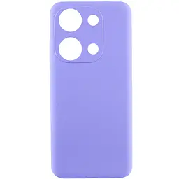 Чохол Lakshmi Silicone Cover Full Camera (AAA) для Xiaomi Redmi Note 14S Бузковий / Dasheen