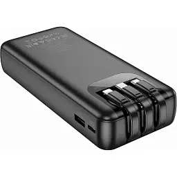 Портативна батарея Power Bank Hoco J114A 20000mAh Black - мініатюра 3