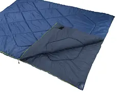 Спальний мішок High Peak Ceduna Duo/+14°C Blue/Dark Blue Twin (20031) - мініатюра 3