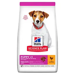 Сухий корм для цуценят малих і мініатюрних порідHill’s SP Puppy Smal&Mini з куркою, 1,5 кг