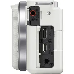 Бездзеркальний фотоапарат Sony ZV-E10 Kit 16-50mm f3.5-5.6 OSS White (ILCZVE10LW.CEC) [111146] - мініатюра 7