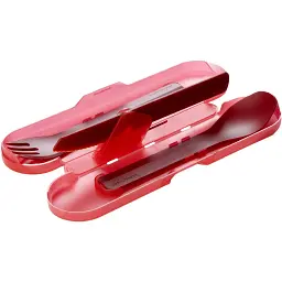 Набір столових приборів Humangear GoBites Trio Red
