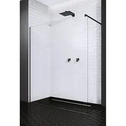 Душова перегородка Radaway Modo New Black II 130 см профіль чорний 389134-54-01