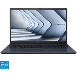 Ноутбук ASUS ExpertBook B1 B1502CVA з процесором Intel Core i5-1335U pana la 4.6GHz, 15.6'', Full HD, 8GB DDR4 RAM, 512GB SSD, Intel UHD графікою, No OS, чорний