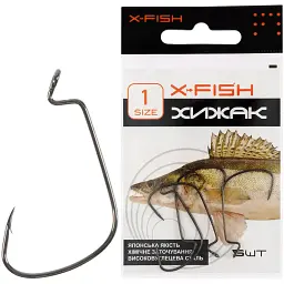 Крючок X-Fish Хищник 1 (5шт/уп)