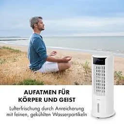 Мобільний кондиціонер-вентилятор Klarstein Skyscraper Horizon 3в1 (10032336) - мініатюра 7