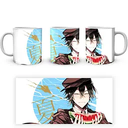 Кухоль GeekLand Bungou Stray Dogs Проза Бродячих Псів Рампо BSD 20 330 мл білий - мініатюра 4