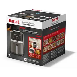 Мультипіч Tefal Easy Fry Silence 1670 Вт темно сіра-чорна (EY551HE0) - мініатюра 4