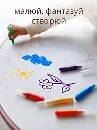 Дитячий столик та стілець 6 в 1 зростаючий. Стіл багатофункціональний ігровий з лего поверхнею "Трансформер Мультіплей" (Pink) - мініатюра 6