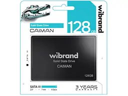 SSD-накопичувач Wibrand Caiman 2.5 128 GB (WI2.5SSD/CA128GBST) - мініатюра 2