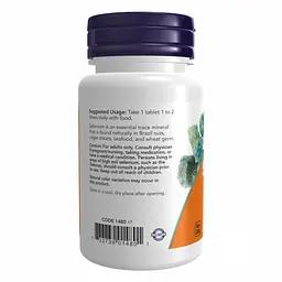Селен Now Foods Selenium 100 мкг 100 таблеток - мініатюра 3