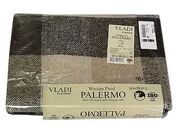 Плед Vladi Palermo Pictor бежево-пісочно-коричневий 140х200 - мініатюра 2