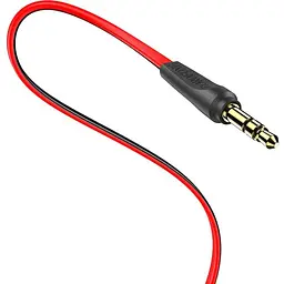 Кабель Borofone BL6 AUX audio cable 1m Red - мініатюра 2