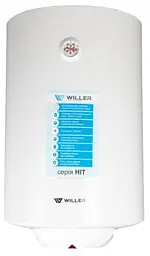 Водонагрівач Willer EV100R-HIT, білий, 1500W, 100л, вертикальний, мокрий ТЕН, механічне керування, зовнішній терморегулятор,