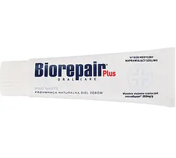 Зубна паста Plus Pro White відбілююча Biorepair 75 мл - мініатюра 2