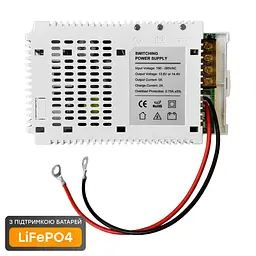 Плата ДБЖ Trinix PSU-1205LED(BOARD) LiFePO4 з кріпленням на DIN-рейку (41-00059) - мініатюра 1