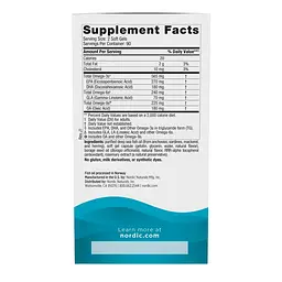 Омега комплекс Nordic Naturals Complete Omega зі смаком лимона 180 капсул - мініатюра 3