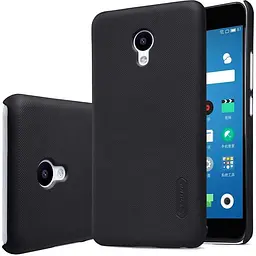 Чохол-накладка Nillkin Super Frosted Shield Meizu M5 Black - мініатюра 7