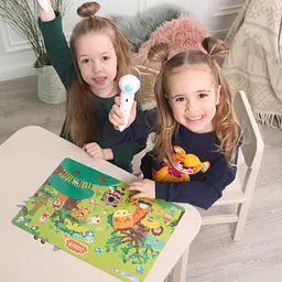 Набір інтерактивних бордів Smart Koala 5 в 1 Карта світу, Частини тіла, Цифри, Транспорт, Тварини (SKSAB5IN1) - мініатюра 6