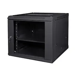 Комутаційна шафа NVC-9U/600x600x500 Black (25-00070) - мініатюра 1