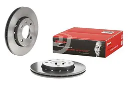 Диск гальмівний вентильований VW Lupo I, Polo III, Seat Arosa 94-05р Brembo (09.6799.11)