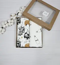 Пелюшки дитячі a.l.babybox Мамині обійми 80х100 см 2 шт. Різнокольоровий (NA 18168529)