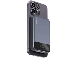 Зовнішній акумулятор (павербанк) Proove Hoodman Magnetic 10000mAh 20W Gray - мініатюра 3