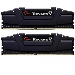 Пам'ять для настільних комп'ютерів G.Skill 16 GB (2x8GB) DDR4 3600 MHz Ripjaws V Classic Black (F4-3600C18D-16GVK)