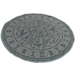 Туристичний килимок Easy Camp для пікніка Bilberry Round Carpet 150 cm (180139) (932254)