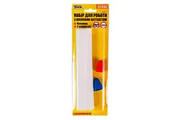 Килимок для клейового пістолета Mastertool 200 x 200 мм та 2 наперстки - мініатюра 2