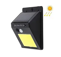 Вуличний світильник із датчиком руху ліхтар на сонячній батареї Solar Light 48 LED - мініатюра 3
