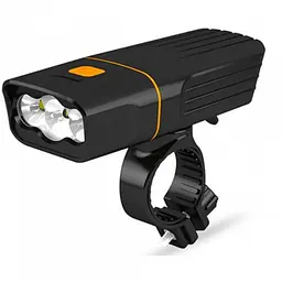 Велоліхтар + габарит QX-T3306 (3xXML-T6 + габарит-6SMD) + PowerBank + microUSB (3 режими та 4 режими) - мініатюра 5