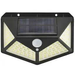 Светильник с датчиком движения – фонарь на солнечной батарее UKC CL100 100 LED