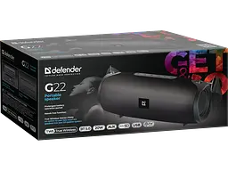 Портативная колонка Defender G22 Black (65122) - миниатюра 5