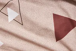 Комплект постільної білизни Moon&Star Бязь Gold Люкс Delta сімейний 143х210х2 наволочки 2х70х70 - мініатюра 8