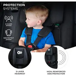 Автокрісло Kinderkraft Safety Fix 2 i-Size Black KCSAFI02BLK0000 (00-00305218) - мініатюра 14