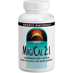 Магній + Кальцій 2:1 Source Naturals 370 мг 180 капсул