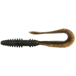 Силікон Keitech Mad Wag 7" #207 Green Pumpkin PP. FLK (6 шт/уп)
