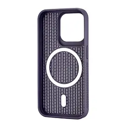 Чохол Silicone Cooling Сase with MagSafe iPhone 15 Pro Purple - мініатюра 3