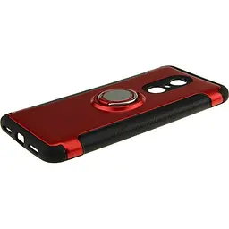 Чохол-накладка Toto TPU Case Ring series 2 in 1 Xiaomi Redmi 5 Red - мініатюра 4