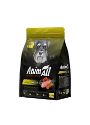 AnimAll сухий корм для собак зі свіжою куркою, 2,5 кг