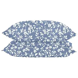 Набір наволочок Cosas Flowers CS1 50х70 см блакитний (SetPillow_FlowersWhiteBlue_50х70)