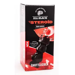 Анальна пробка All Black Steroid ABS22 Shuttlecock 24 см (чорний) - мініатюра 11