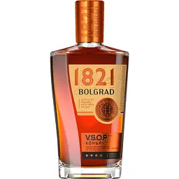 Коньяк Bolgrad 1821 VSOP 4 зірки 40% 0.5 л